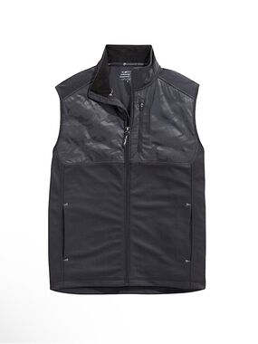 Vineyard Vines Fairhaven Golf Vest in Jet Black Camo